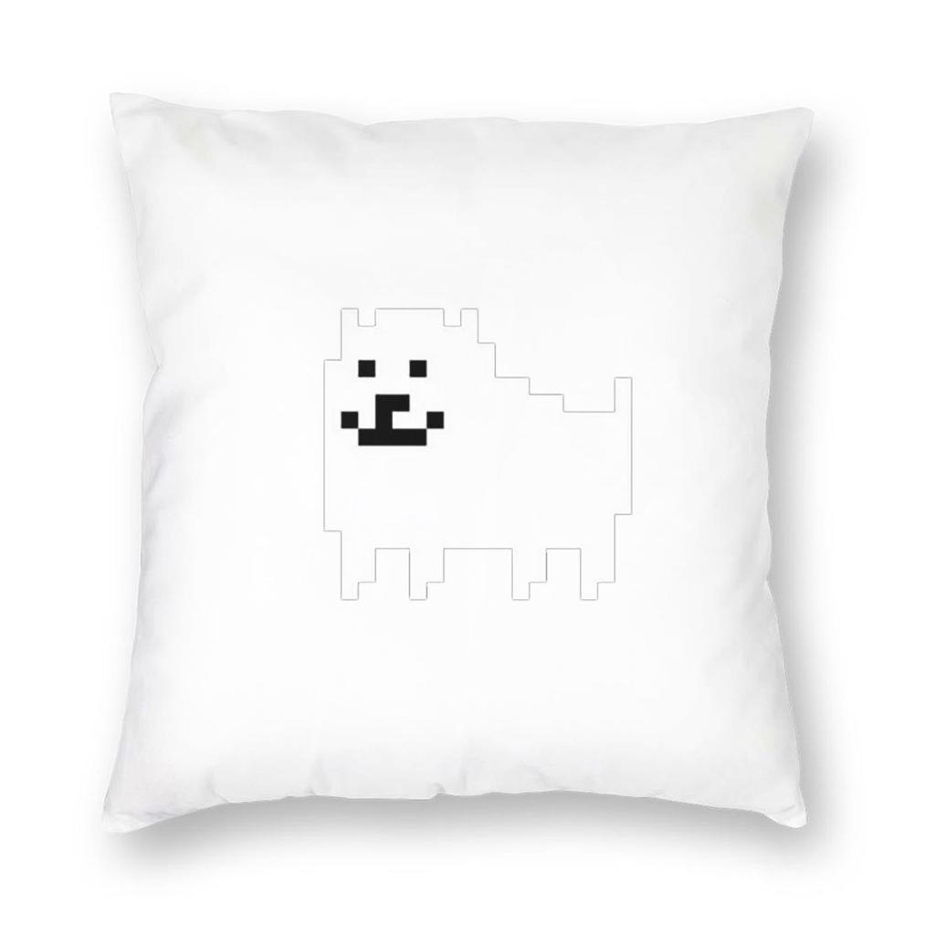 Annoying Dog In Space Undertale Toby Video Game Rpg Square Pillowcase Pillow Cover Cushion Throw Pillow for Home Sofa
