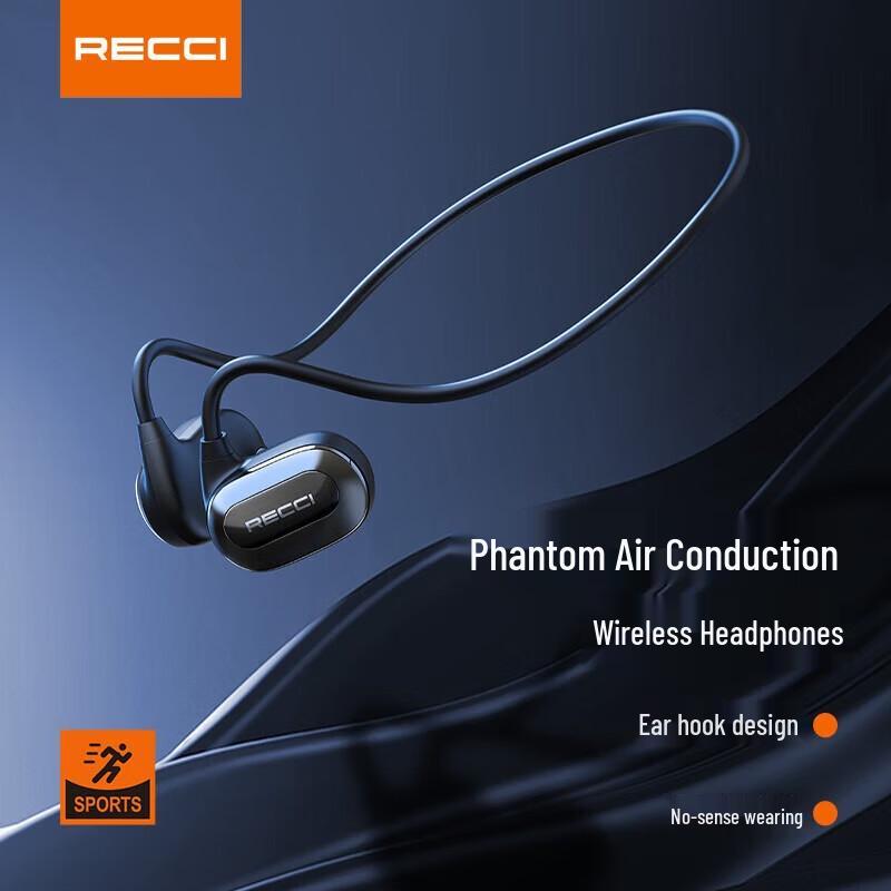 Recci REP-W63 HIFI Lossless Sports Bluetooth Headphones