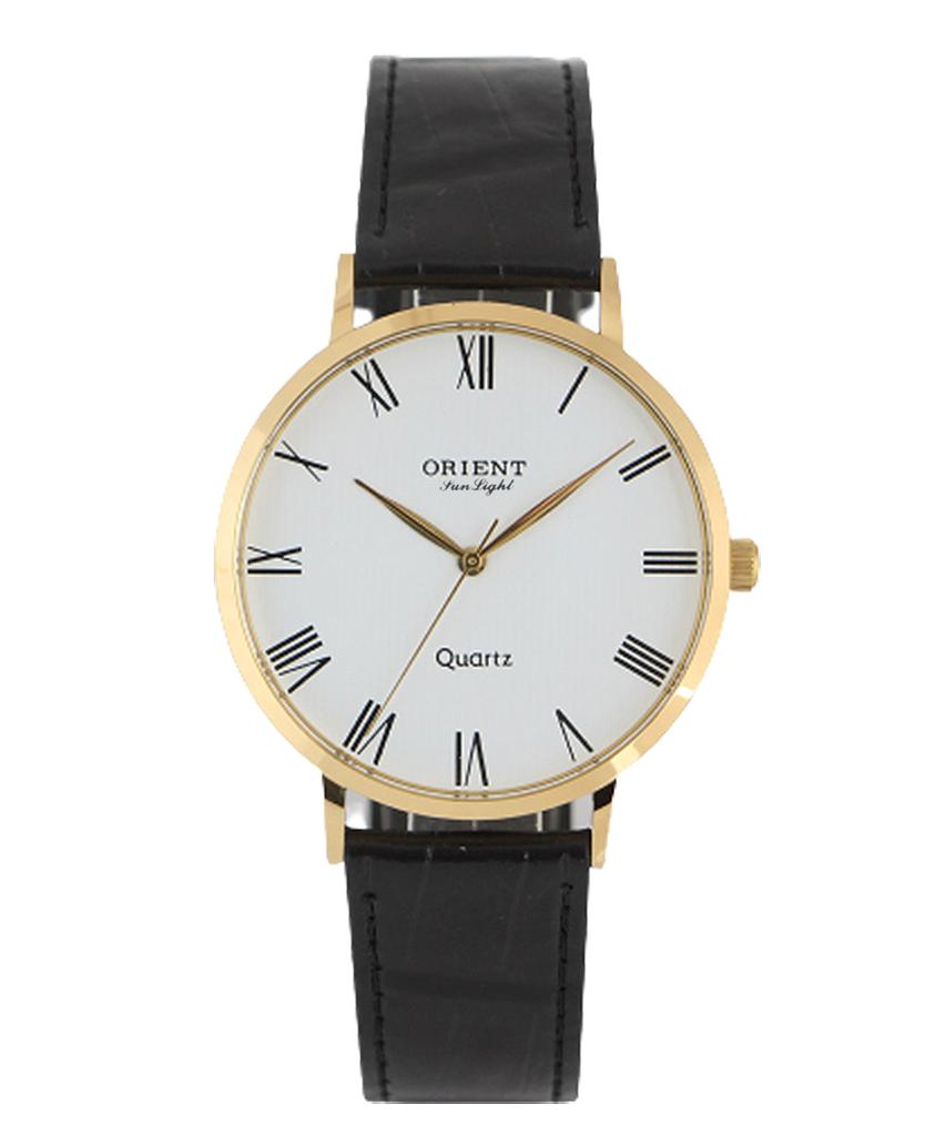 Olienteu Korean-Made Men'S Leather Band Wristwatch Ot5706Go