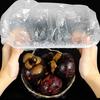 Reusable Disposable Food Cover Plastic Wrap Durable Elastic Food Lids For Bowls Elastic Plate Covers For Kitchen Food Saver Bag