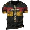 Daily Versatile Comfortable Crew Neck Men's Top Short Sleeve Casual T-Shirts Men’s