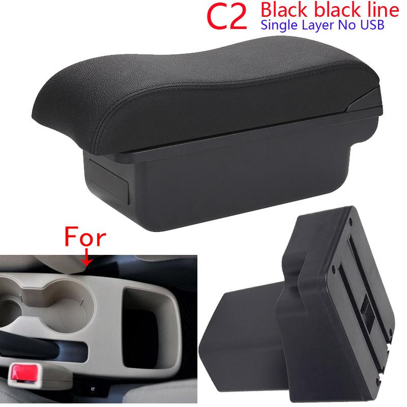 For Hyundai SOLARIS Armrest For Hyundai Accent RB Solaris Verna 2011-2016 Car Armrest Box Simple Installation