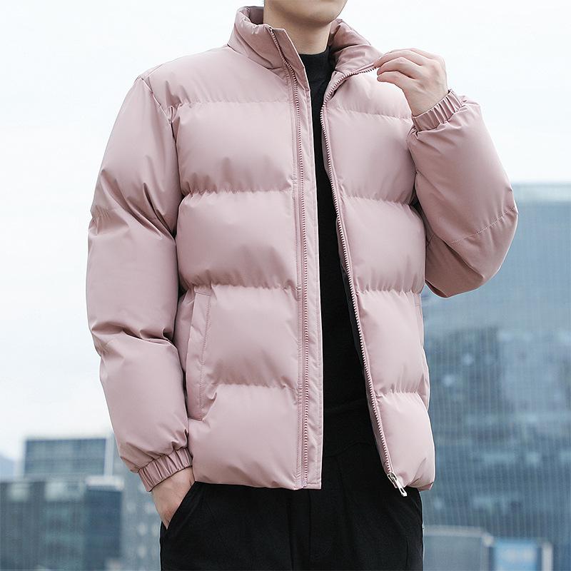 Cotton-padded Men's Autumn and Winter Jackets, Fashionable Outdoor Winter Clothes, Thickened Cold-proof Youth Cotton-padded Clothes