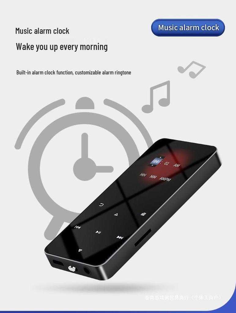MP3 Bluetooth Metal Touch MP4 Player with Novel Reading Function for Students