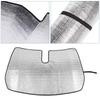 Car Front Windshield Sunshade Window Shade Foldable Sun Visor Cover Fit For Jeep Compass 2017 Up Car Interior Accessories,1 pc