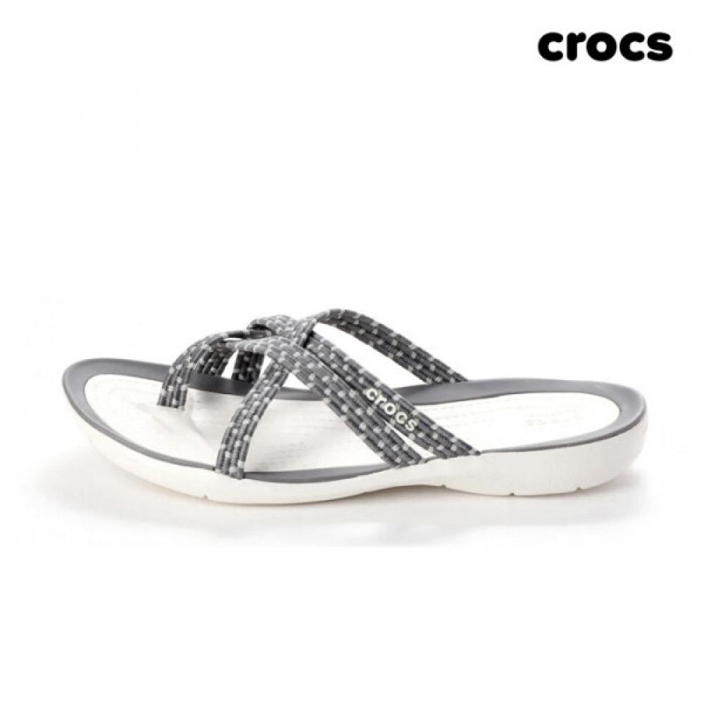 

Crocs Swiftwater Webbing Flip Sandal W8