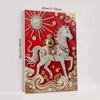Crystal Pearl Painting 5D DIY Frame Decoration Painting White Horse Home Wall Decoration Transparent Pearl Gemstone Painting Picture Art Crafts