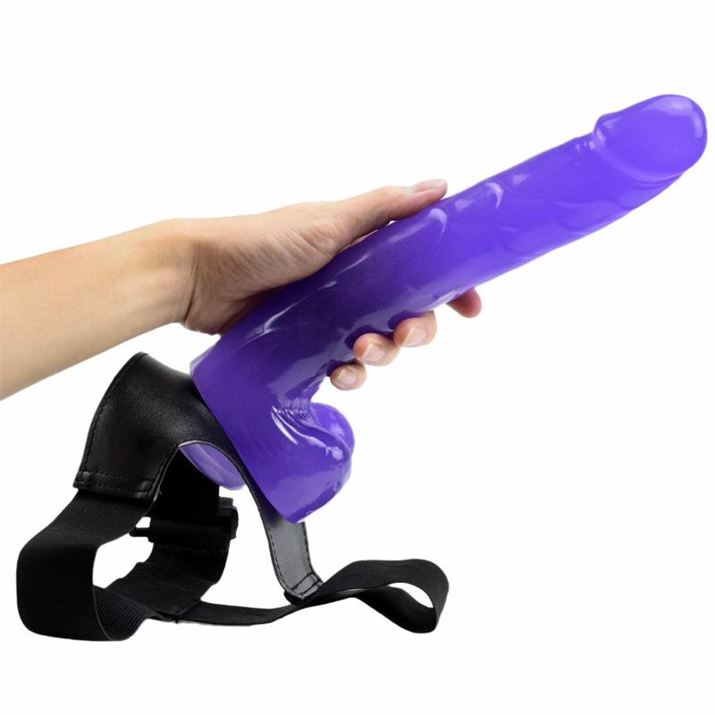 Extra-large Lengthened Penis Wear Pants Homosexual Sexy Panties Simulation Penis Dildo Adult Products