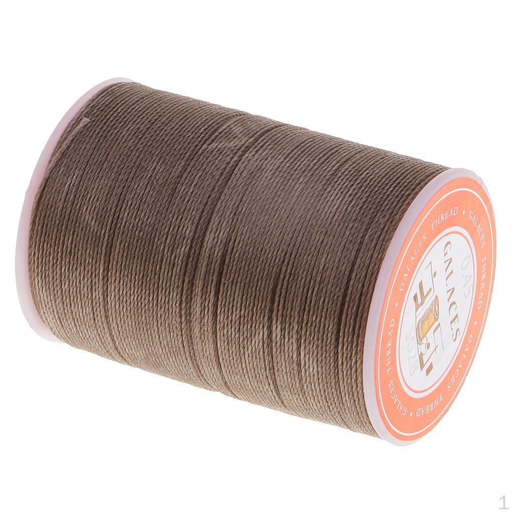 0,45mm Sewing Thread Leather Waxed Flat For Shoes Luggage,
