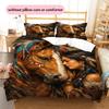 1PC Horse Bedding Quilt Set Quilt Cover Pillowcase Home Decoration Birthday Gift (1 * duvet cover + 15 * pillowcase, without core)
