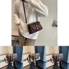 Small Cross-border Bag Stylish Plaid Shoulder Bag 2023 Autumn Winter New Woolen Bag