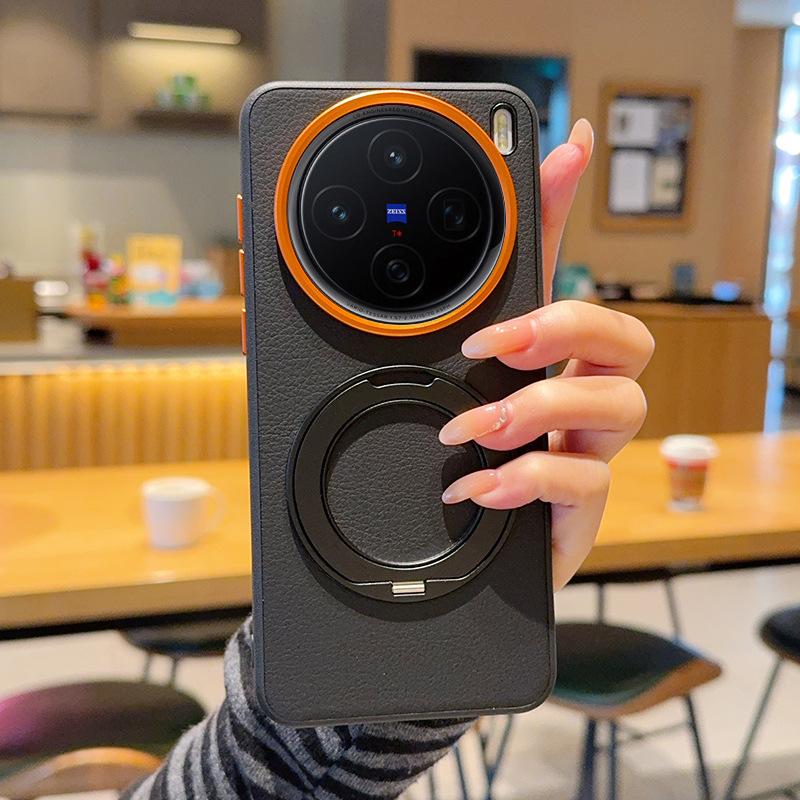 360 ° Rotatable Bracket Vivox200/x200s Mobile Phone Case X200pro Magnetic Suction Fulcrum Suitable for Ultra