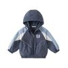 DAVE&BELLA Boys' Waterproof Hooded Windbreaker Jacket