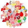 Kawaii Cat Sticker Cute Girl Sticker Kawaii Cartoon Princess Girl Sticker Lovely Sticker for DIY Decorative Scrapbook Bottle Luggage