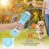 Dog Water Bottle Portable Drinking Bowl with Food Dispenser and Poop Bag Small Dogs Cat Travel Hiking Puppy Pet Water Cup