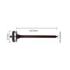 Replacement Pin Needle For F50 Pin For Nailers 134Mm Length 6.7Mm Shank Diameter Steel Component For Framing And Trim Work