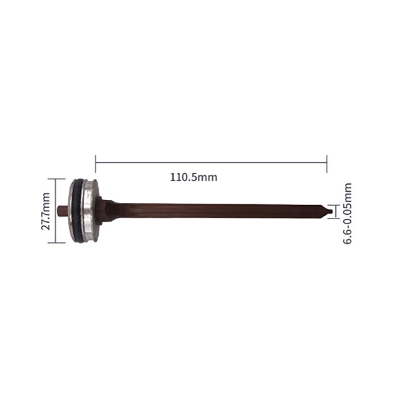 Replacement Pin Needle For F50 Pin For Nailers 134Mm Length 6.7Mm Shank Diameter Steel Component For Framing And Trim Work
