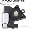Dasbecan Front & Rear Right Window Lift Motor Compatible With Mazda 3 2004-2009 Mazda 6 2003-2008 Mazda CX7 2007-2012 Mazda CX9 2007-2015 Mazda RX8