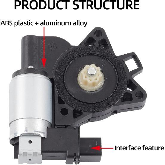 Dasbecan Front & Rear Right Window Lift Motor Compatible With Mazda 3 2004-2009 Mazda 6 2003-2008 Mazda CX7 2007-2012 Mazda CX9 2007-2015 Mazda RX8