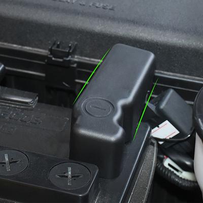 Anodo Negativo Della Batteria per auto Copertura Della Protezione per Toyota FJ Land Cruiser Prado 150 V8 200 2010-2017 Rav4 2017 2018 Accessori