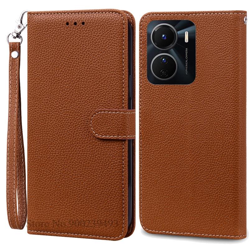 For Vivo Y02S Case Wallet Leather Flip Cover For Vivo Y02S Case Stand Book Protective Cover For Vivo Y02S Case Coque Fundas