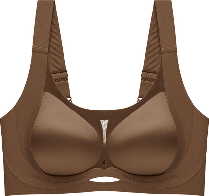 Soft Support Seamless Bra For Large Breast Side Support Push Up