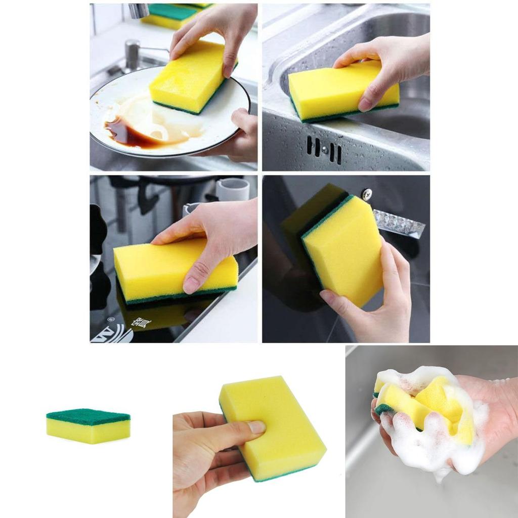 Kitchen Cleaning Sponge Washing Towels Wiping Rags Microfiber For Superior Stain Removal And Surface Protection