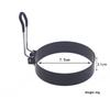 Stainless Steel Egg Frying Ring 14 Styles Non-Stick Easy Clean Egg Mold for Breakfast Sandwich McMuffin Making