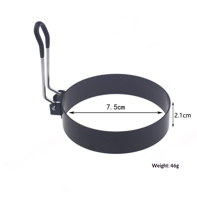 Stainless Steel Egg Frying Ring 14 Styles Non-Stick Easy Clean Egg Mold for Breakfast Sandwich McMuffin Making