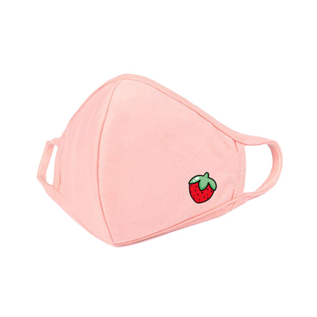 Kinder Baumwollstaubmaske Jungen Mädchen Atmungsaktiv Staubdicht Anti-Smog Gesichtsmaske Kinder