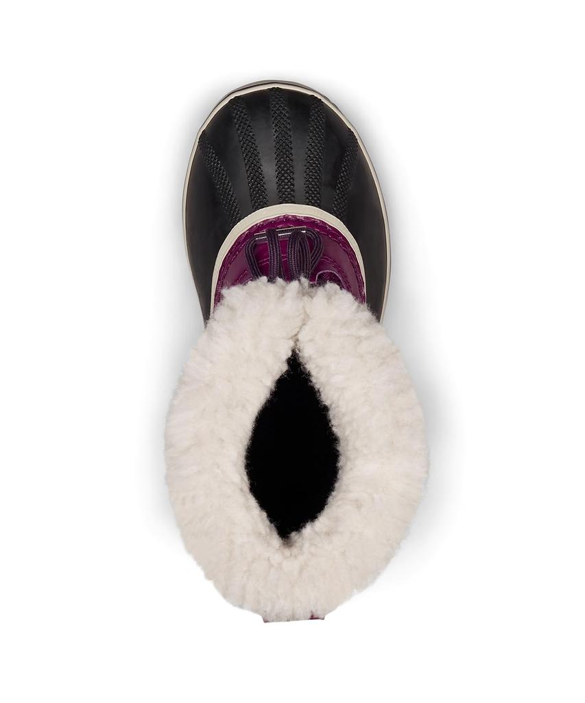 Sorel Kids' Ute Pack Nylon Waterproof Boots, Size 19.0cm, Wild Iris, Dark Plum