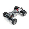 4WD RC Car Chassis Kit Electric Building Block Set w/Motor Wheels, Receiver Battery Box DIY Technical Toy for Simulation