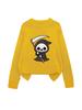 YZH-4 Halloween Printed Long Sleeve Autumn Pullover Sweater
