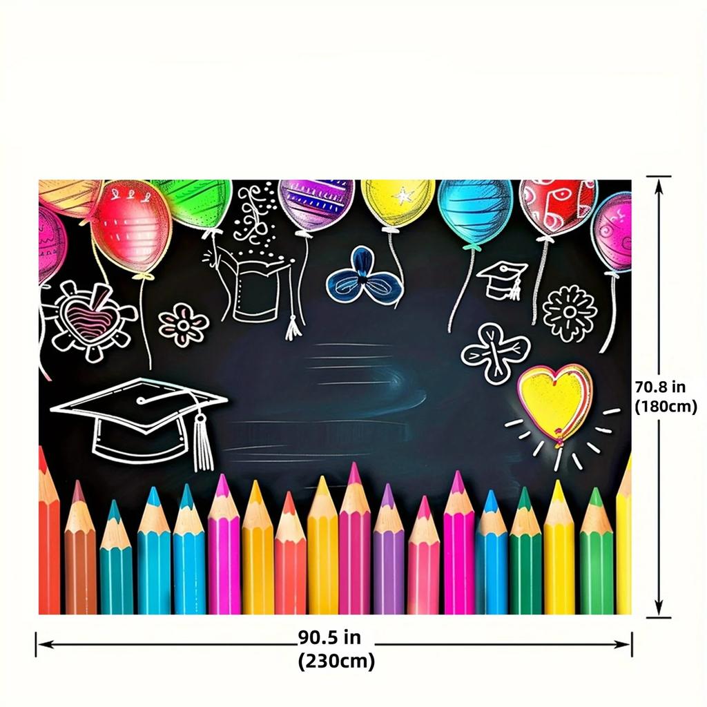 Background Curtain for Graduation Party and School Activities
