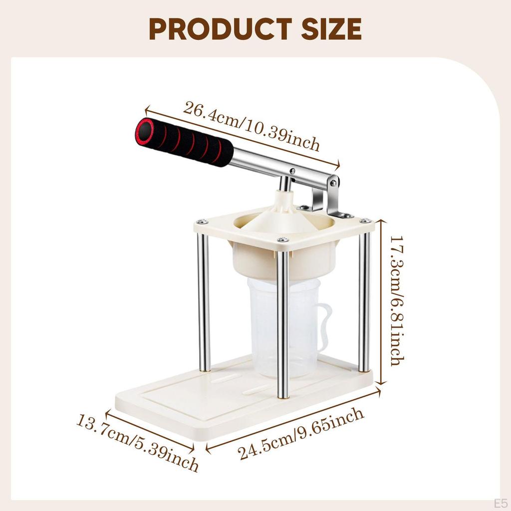 Sitronpresse Juicepresse Håndpresse Stabilitet Enkel Appelsin for Frukt