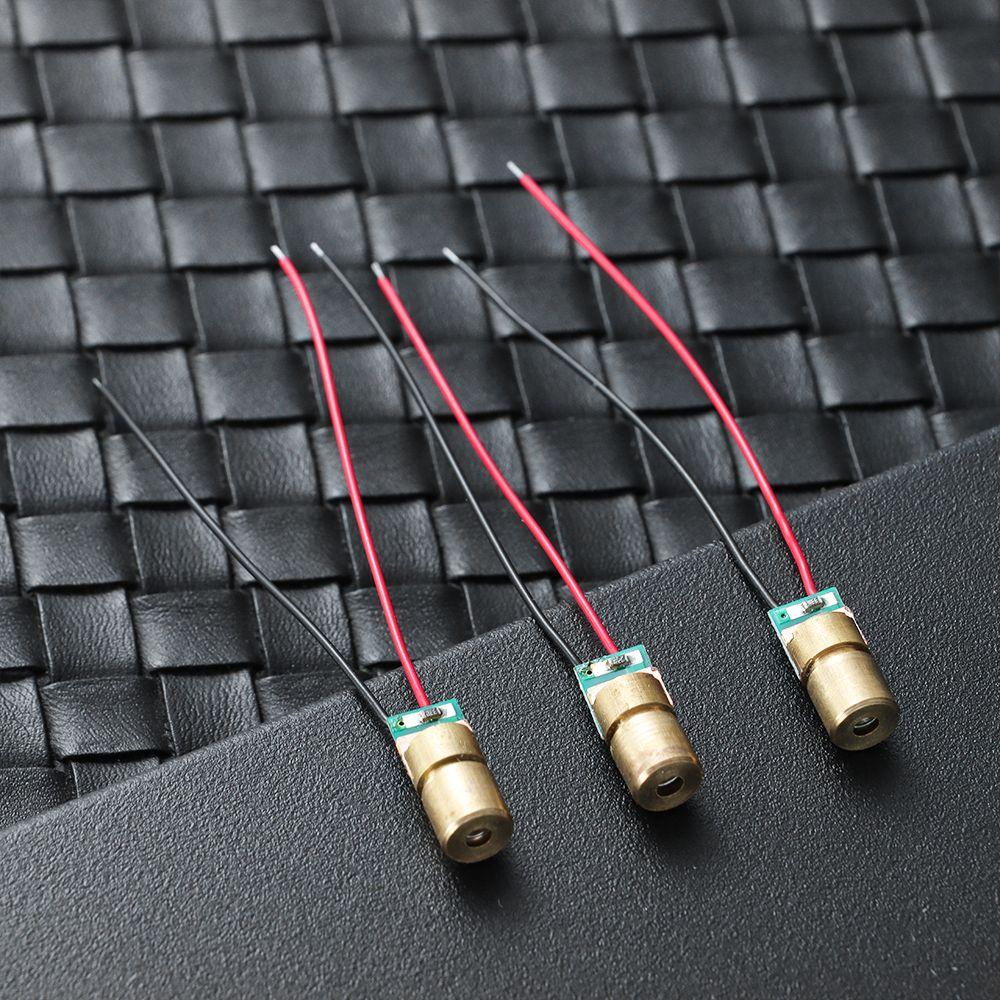 quality Copper Head 5 million watt 650nm 6mm 3V Laser diodes Adjustable Lasers Dot Diode Module