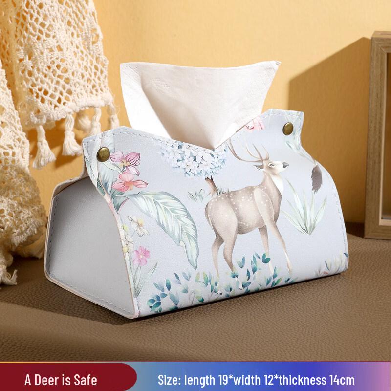 LIEI Luxury Leather Tissue Box