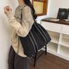 Multifunktionaler Damenrucksack in Colorblocking-Optik mit großem Fassungsvermögen, Kordelzug-Tragetasche, leichter Freizeit-Pendlerrucksack, m