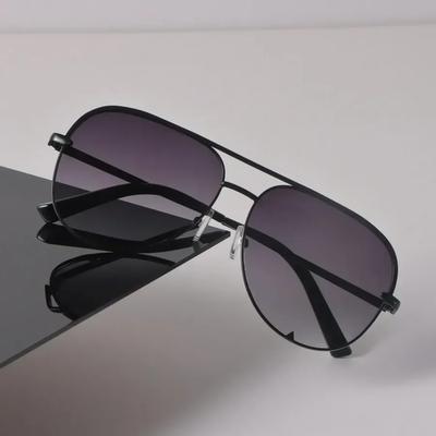 Mode Dam Solglasögon Herr Fyrkantiga Vintage Stor Båge Solglasögon Stilfull Spegel Svart Retro Oculos