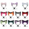 Cat Ear Headband with Colorful Ear Jewelry Sweet Girls Cosplay Beast Ears Fursuit Masquerade Halloween Cosplay Party