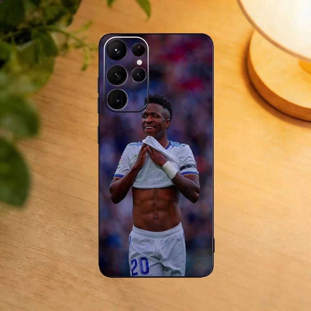 

V-Vinicius J-Junior VJ 7 Phone Case For Samsung S25,S24,S21,S22,S23,S30,Ultra,S20,Plus,Fe,Lite Black Shell Samsung S24Plus