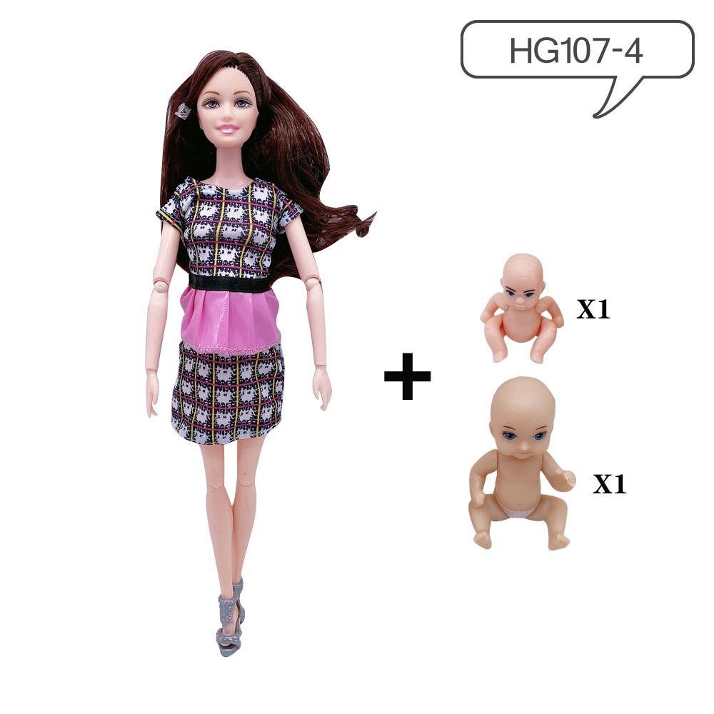Educational Mom Doll Multifunctional Childrens Toys Dolls Baby Toy BJD Doll  Best Gift HG107-4