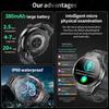 SACOSDING  Smart Watch AMOLED Screen IP68 Waterproof Bluetooth Call Man  NFC Smartwatch