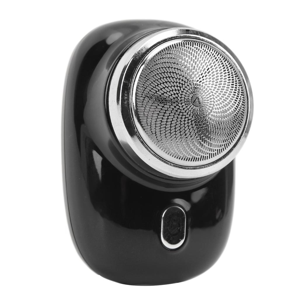 Mini Electric Beard Trimmer Washable IPX6 Waterproof Portable Beard Clipper Machine for Outdoor Travel