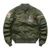 Men's MA1 Air Force Flight Jacket: Spring/Autumn Baseball Collar Workwear Coat