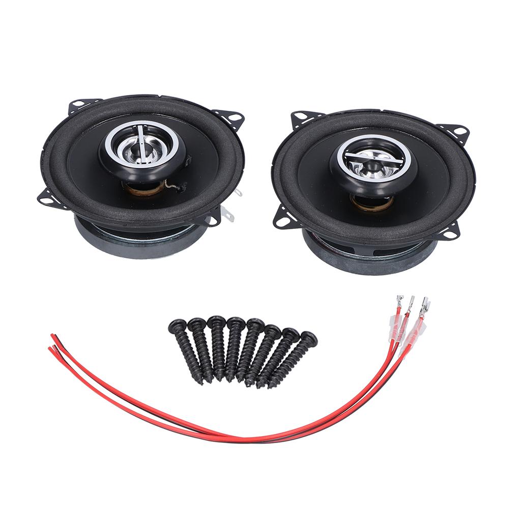 2PCS Car Speaker 4 Ohm  120W HiFi 91Db Sensitive Full Range Auto Replacement with Installation Screws