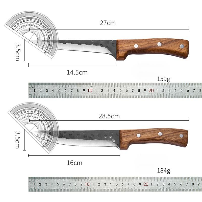 Kovaný vykosťovací nůž Nerezový sekáček na maso Nůž na filetování ryb Nůž kuchařský nůž Nástroje na vaření