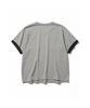 Seuweideu Textured Layered Tee [Gray]