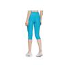Nike Solid Color Quick-Dry Three-Quarter Sports Leggings Women Leggings Blue 548502-407