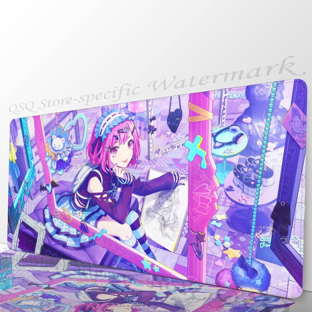 Anime Otori E-Emu Mousepad Non-slip Suitable For Office Computers Laptops E-sports Game Desk Mats XXL Keyboard